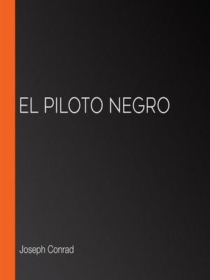 cover image of El piloto negro